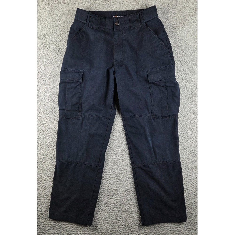 5.11 Tactical Cargo Pants Mens Medium (30x29) Blue Workwear TAC-10SC